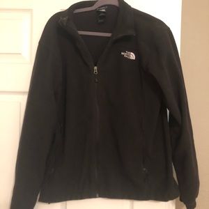 Black zip up fleece